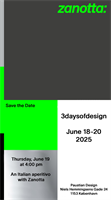 Zanotta 3daysofdesign_save the date gallery